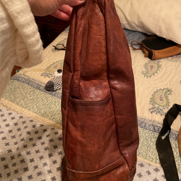 Norm Thompson back saver leather purse - Picture 5 of 5